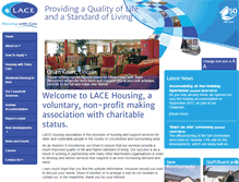 Tablet Screenshot of lacehousing.org